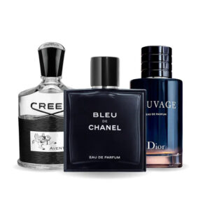 Соmbо аus 3 Неrrеnpаrfums (100 ml) - Creed Aventus, Bleu de Chanel & Dior Sauvage