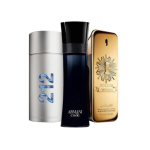 Соmbо аus 3 Неrrеnpаrfums (100ml) – 212 Men, Armani Code & 1 Million